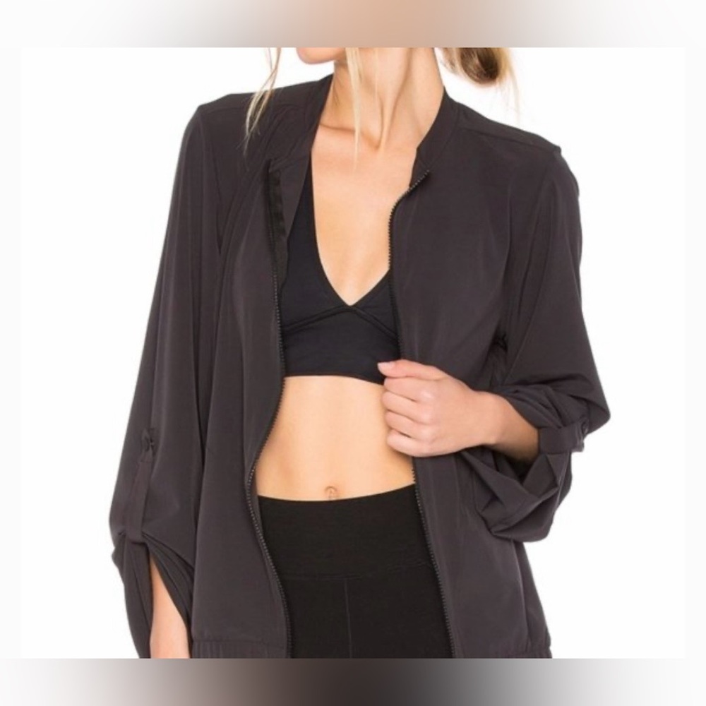 Splits59 Lightweight Jacket Bell Sleeves Black Medium